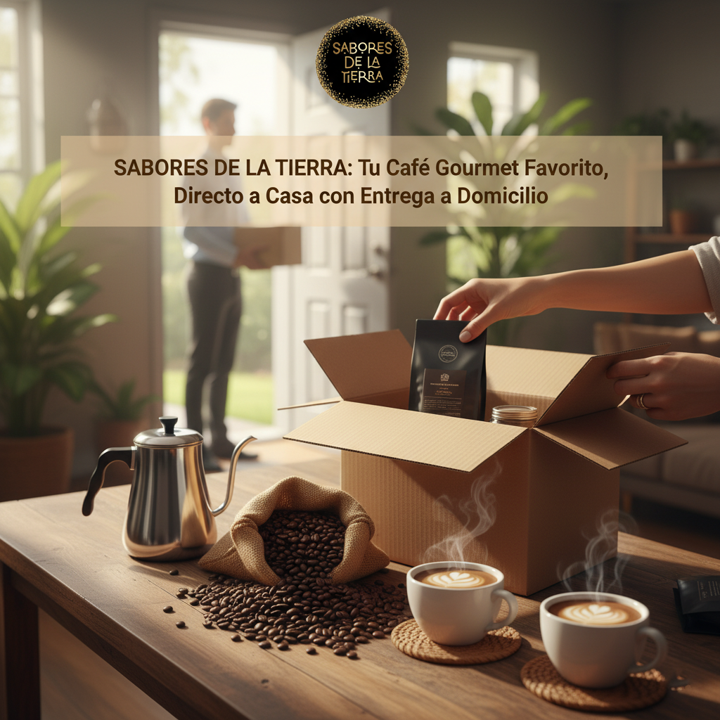 Sabores de la Tierra: Tu Café Gourmet Favorito, Directo a Casa con Entrega a Domicilio