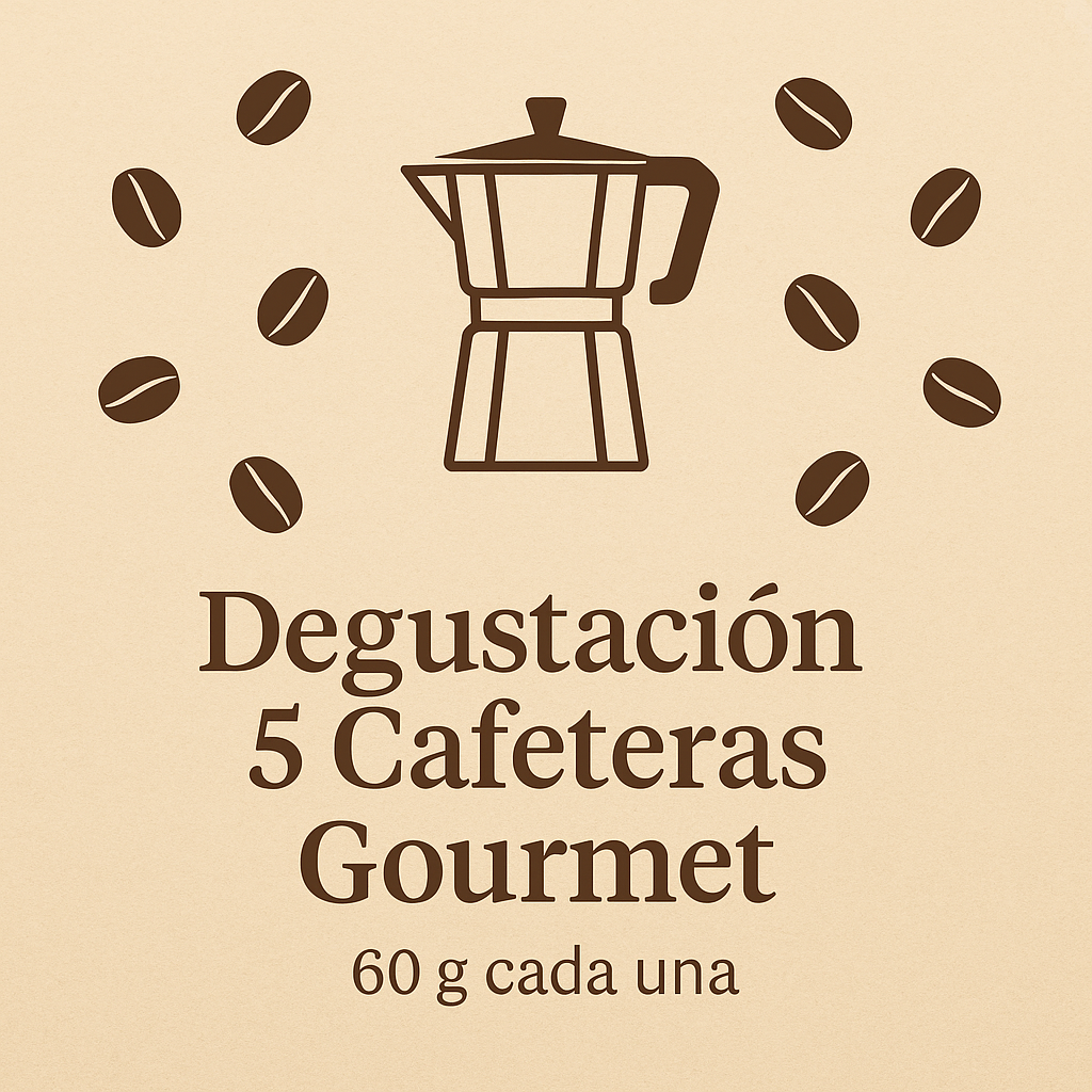 Degustación 5 Cafeteras Gourmet