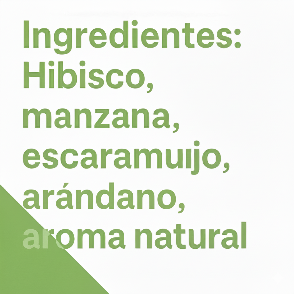 TÉ DE ARÁNDANOS Y GRANADINA