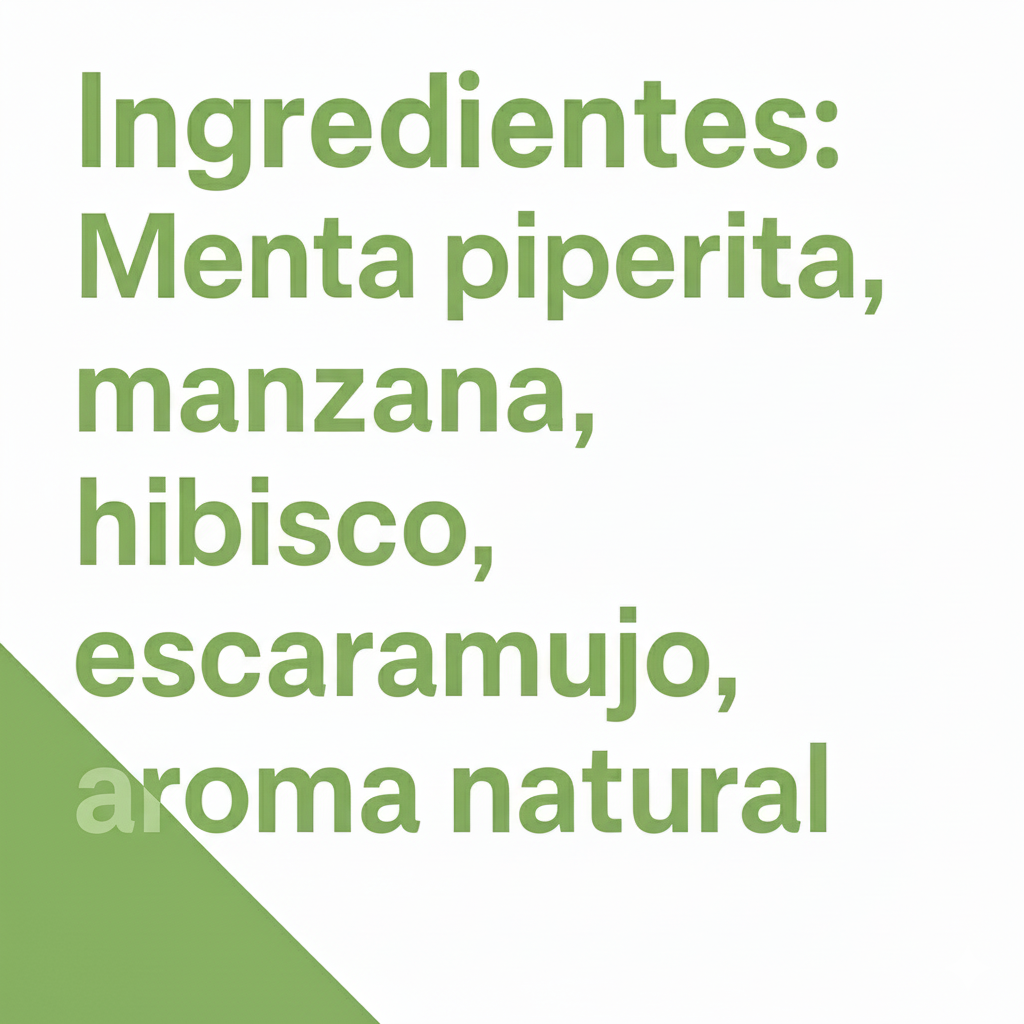 TÉ MENTA DE ARÁNDANOS