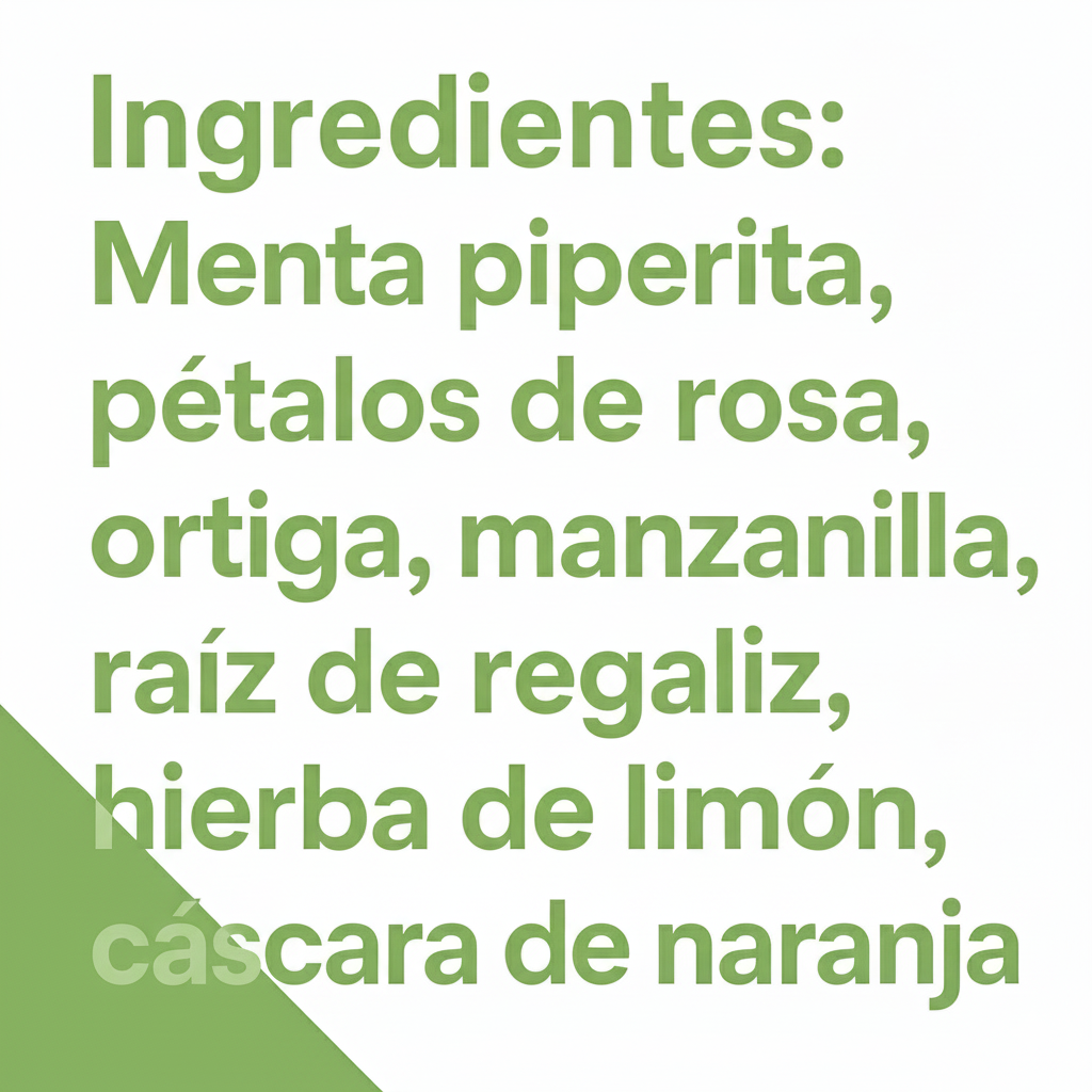 TÉ DE MENTA FRESCA