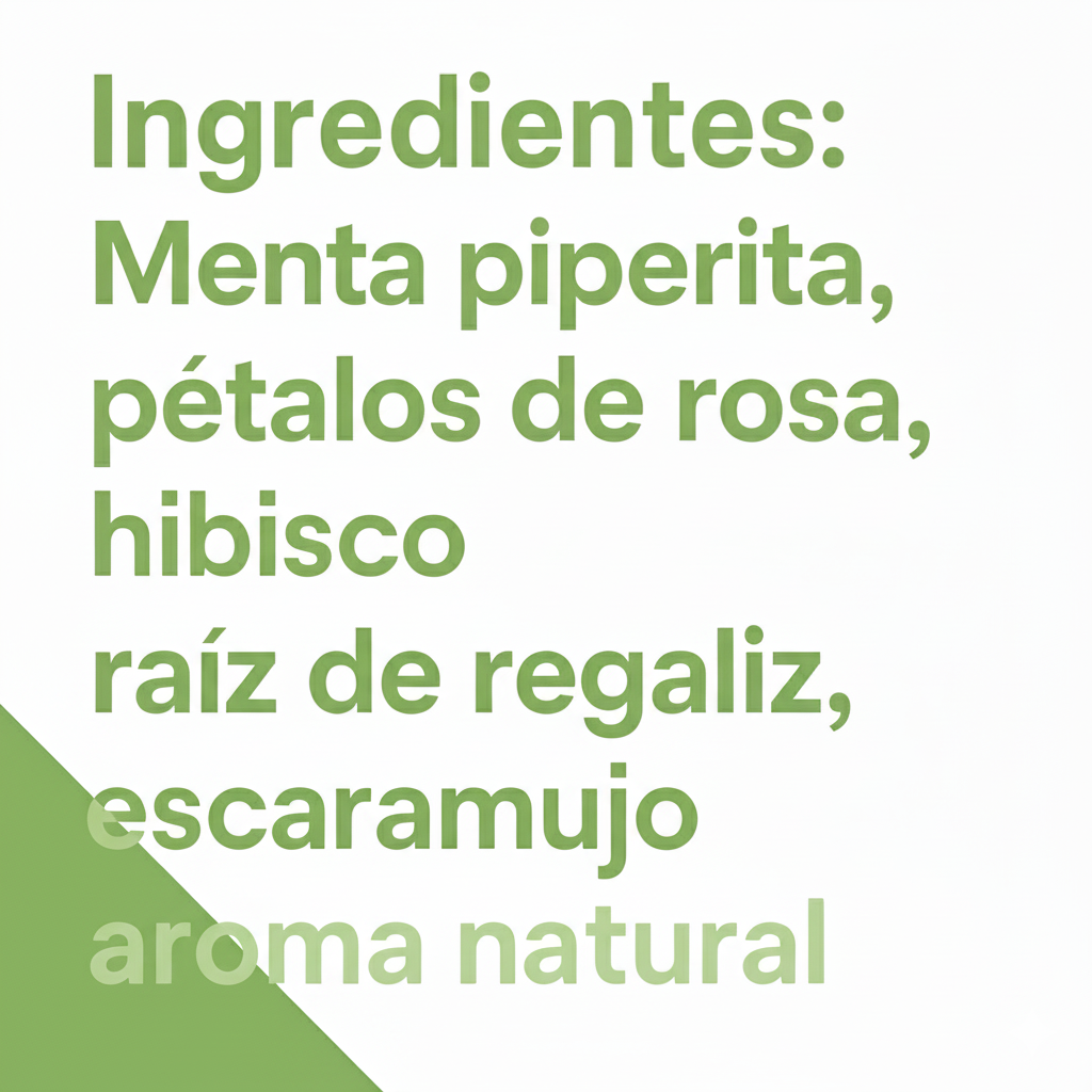 TÉ DULCE DE MANZANILLA
