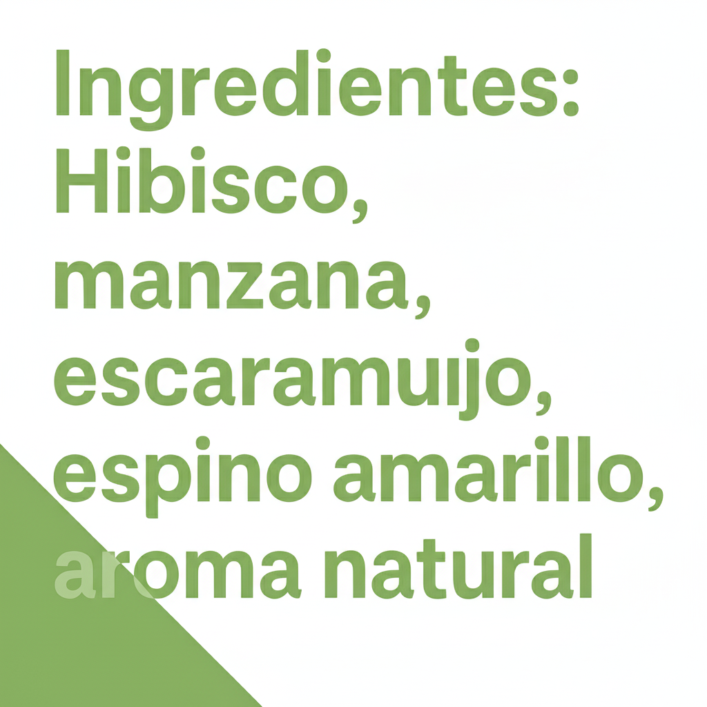 TÉ DE ESPINO AMARILLO DULCE